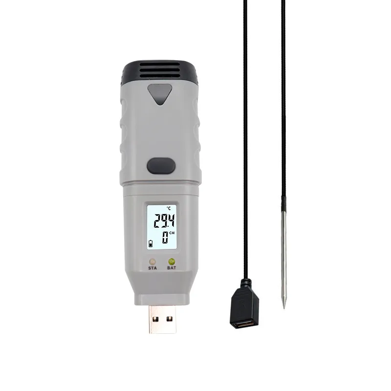 DATALOGGER DE TEMPERATURA Y HUMEDAD USB, 40 ~ 125°C CON SONDA DE TEMPERATURA EXTERNA, SSN22ET