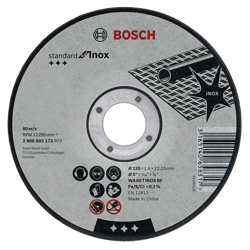 Disco para Cortar Metal Bosch 2608603172 5 Pulg