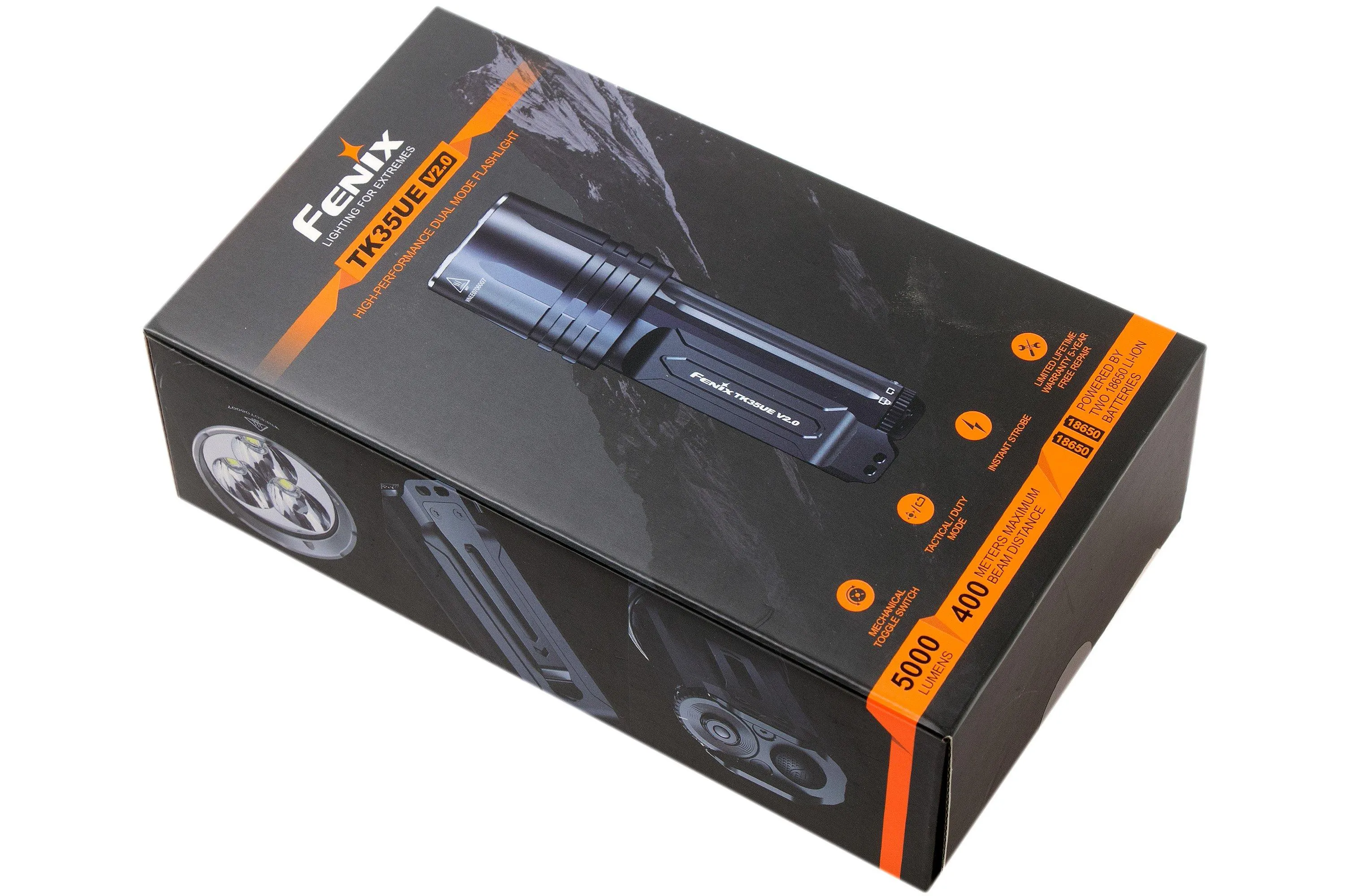 FENIX TK35 ULTIMATE EDITION (2018 VERSION) LINTERNALED