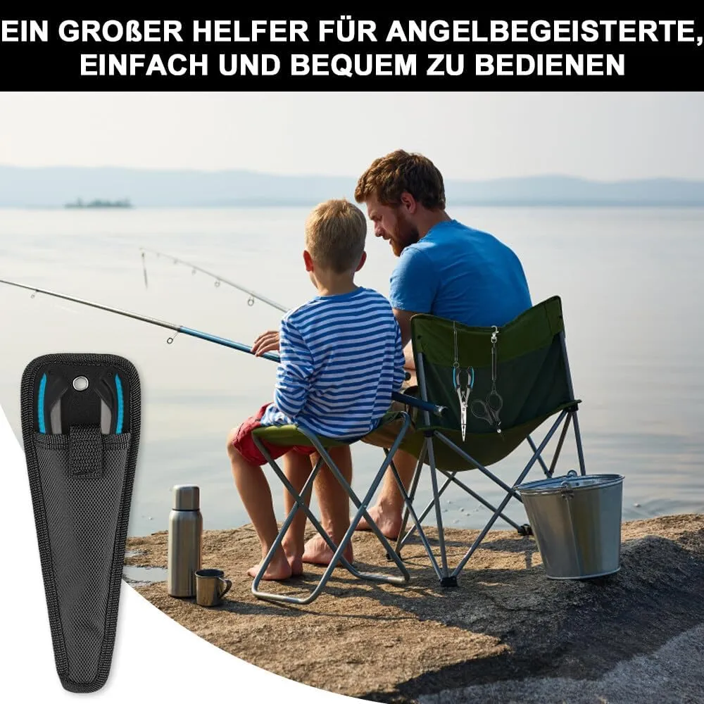 Fyfjur Alicates Pesca  Multifuncional Acero Inoxidable Alicates De Pesca Y Tijeras Pesca  Juego De Alicates De Pesca con 2 Cuerd
