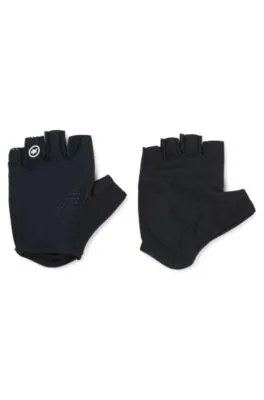Guantes de ciclismo sin dedos BOSS x ASSOS con acolchado en la palma