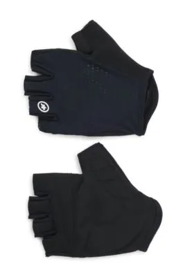 Guantes de ciclismo sin dedos BOSS x ASSOS con acolchado en la palma