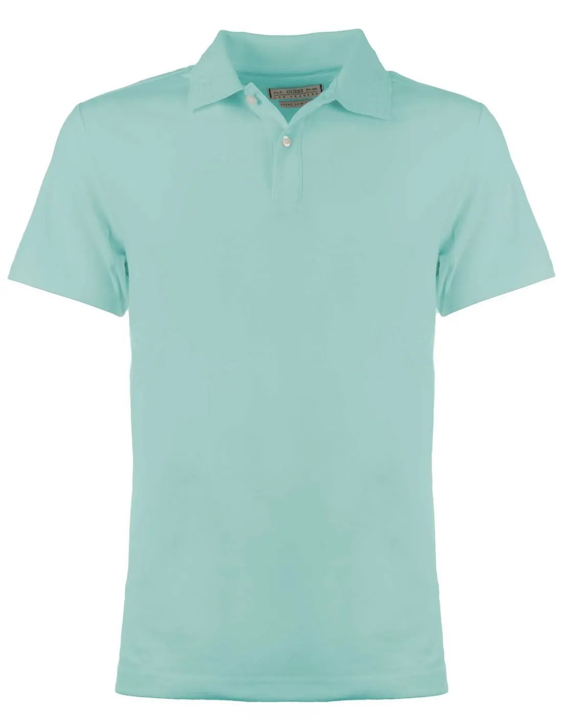 GUESS  POLO AZUL CLARO M4GP66KC701 HOMBRE