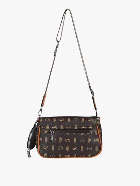 Harvey Miller Bolso bandolera con estampado y monedero