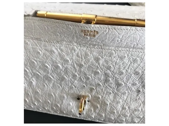 Hermès esparcidor de la vendimia Blanco roto 