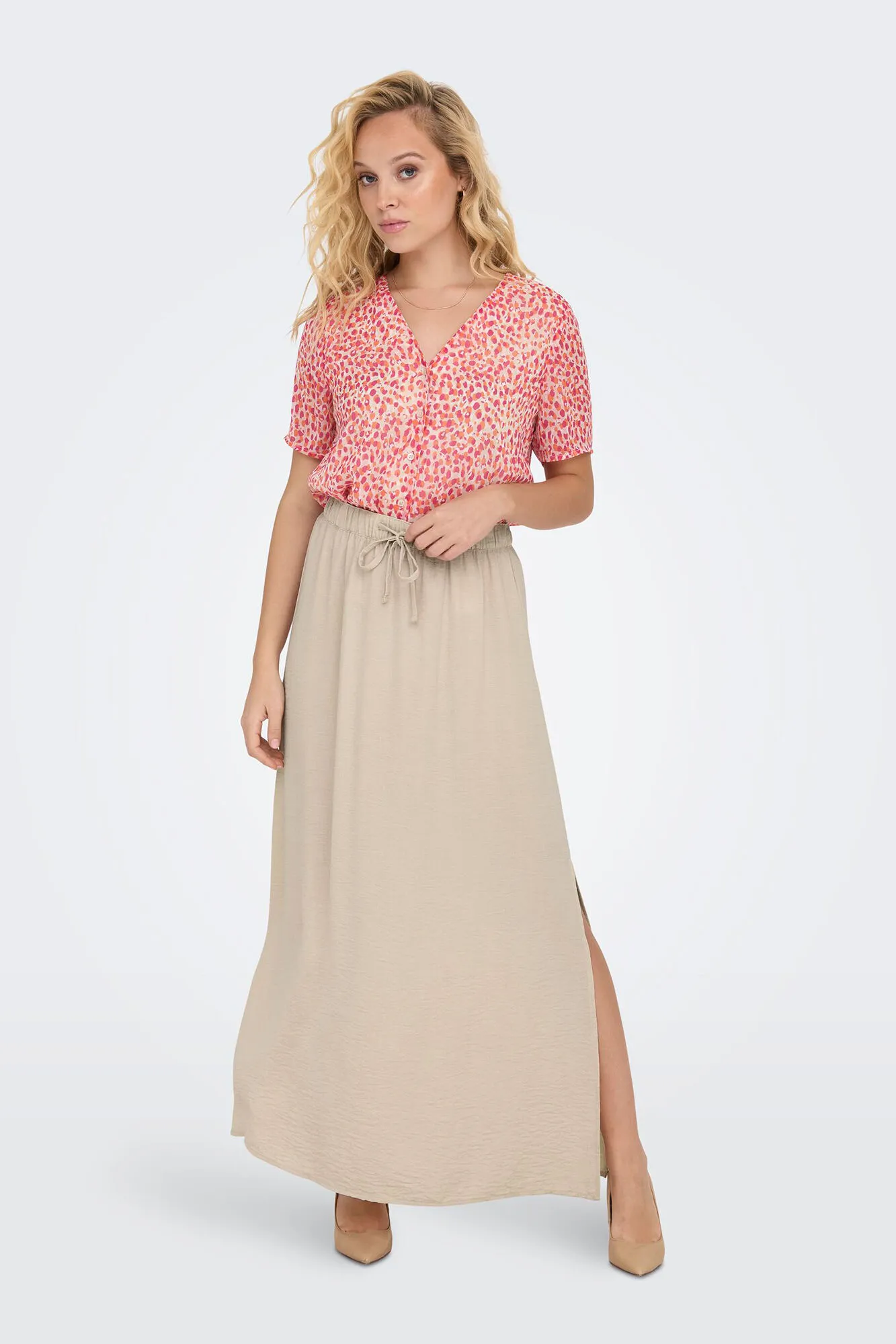 JDY Top escote pico