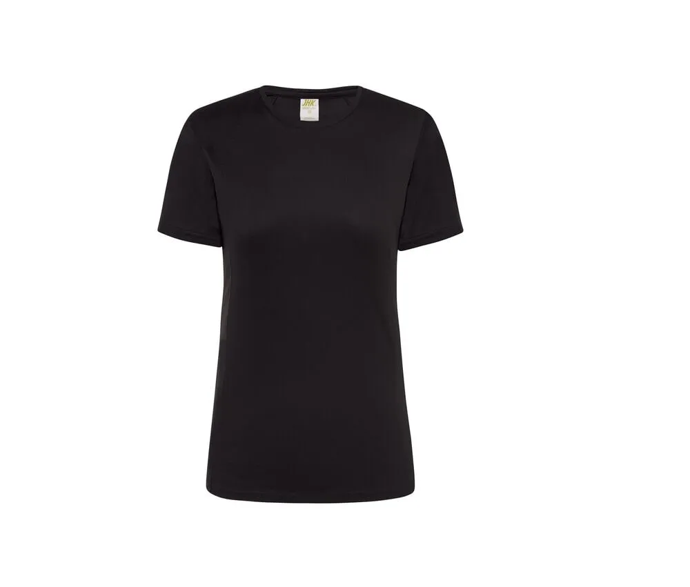 JHK JK901C  CAMISETA DEPORTIVA DE MUJER  BLACK