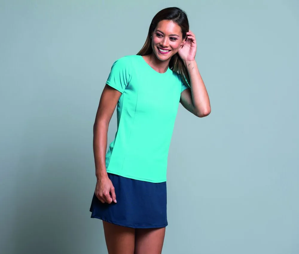 JHK JK901C  CAMISETA DEPORTIVA DE MUJER  BLACK