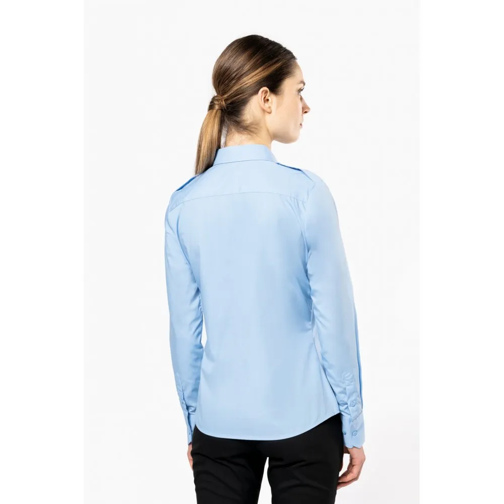 K506CAMISETA PILOTO MANGA LARGA MUJER