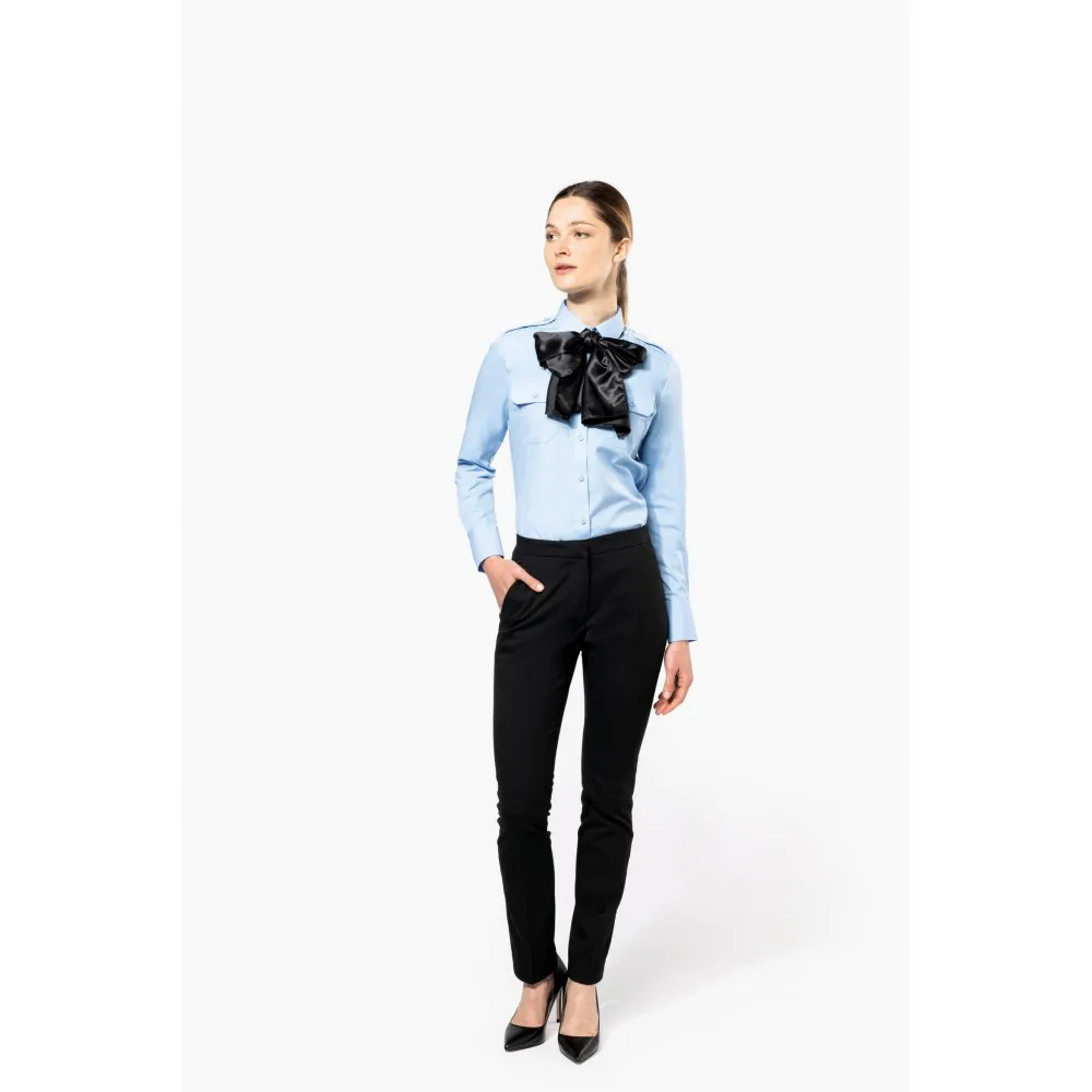 K506CAMISETA PILOTO MANGA LARGA MUJER
