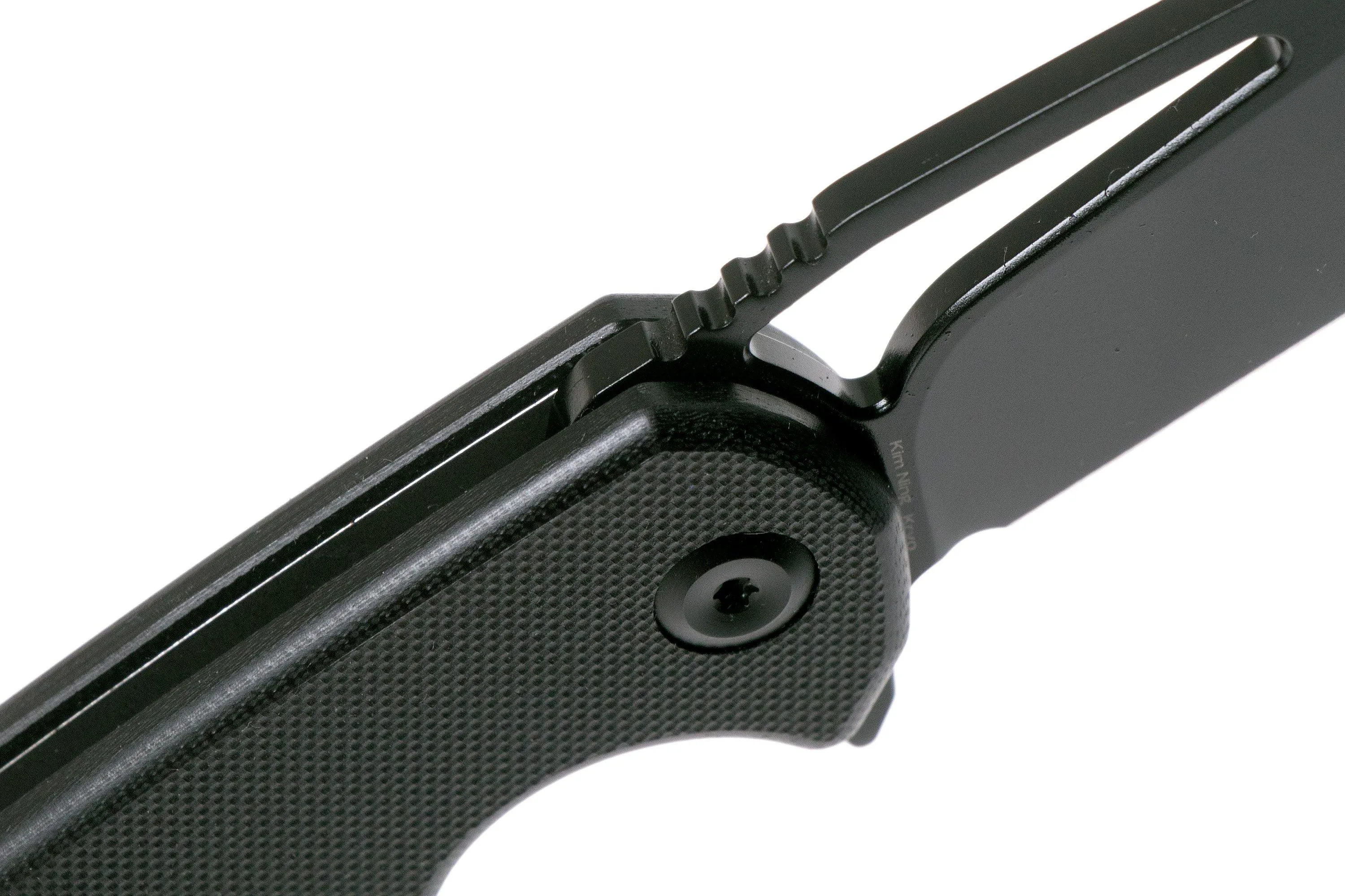 Kansept Kryo T1001A2 Black D2, Black G10 navaja, Kim Ning design