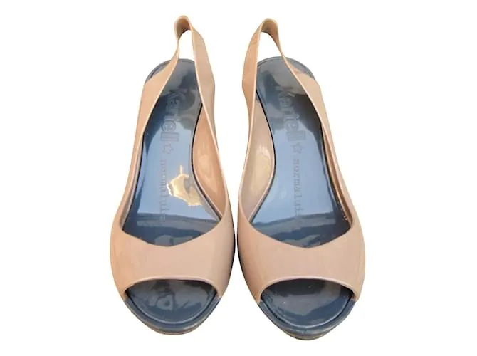 Kartell Tacones Beige Gris 