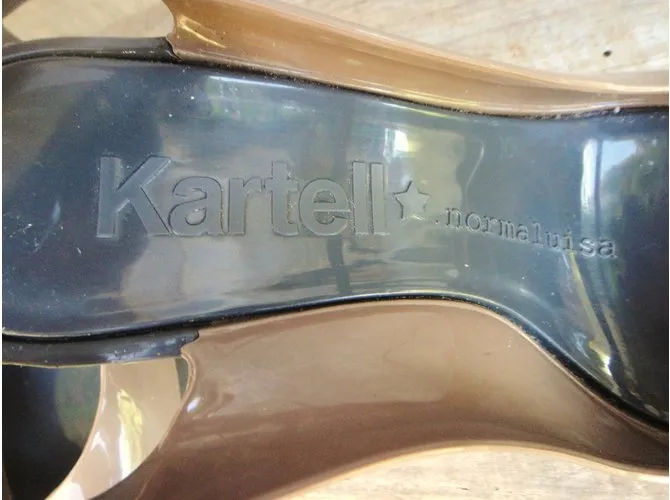 Kartell Tacones Beige Gris 