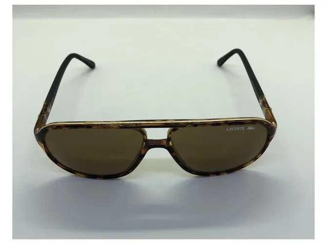 Lacoste Gafas de sol Castaño Caramelo 