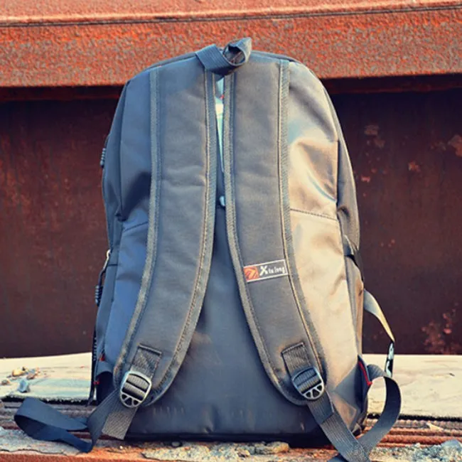 Leisure Black Student Bag Cat Head Men's Travel Backpack