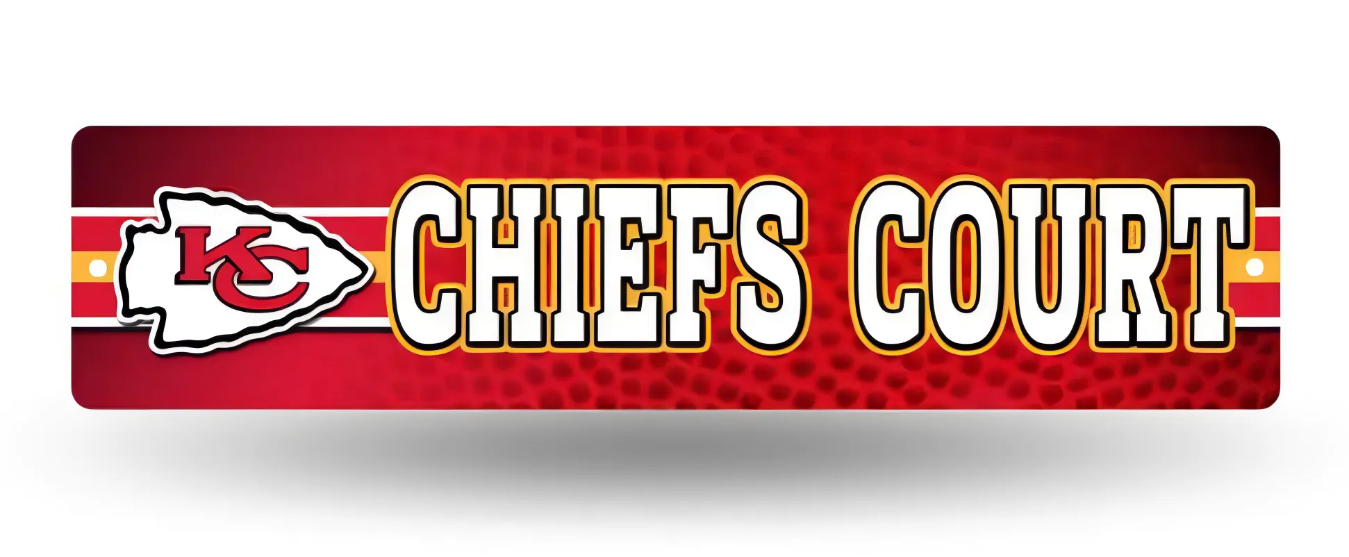 Letrero Plástico Street Sign Chiefs