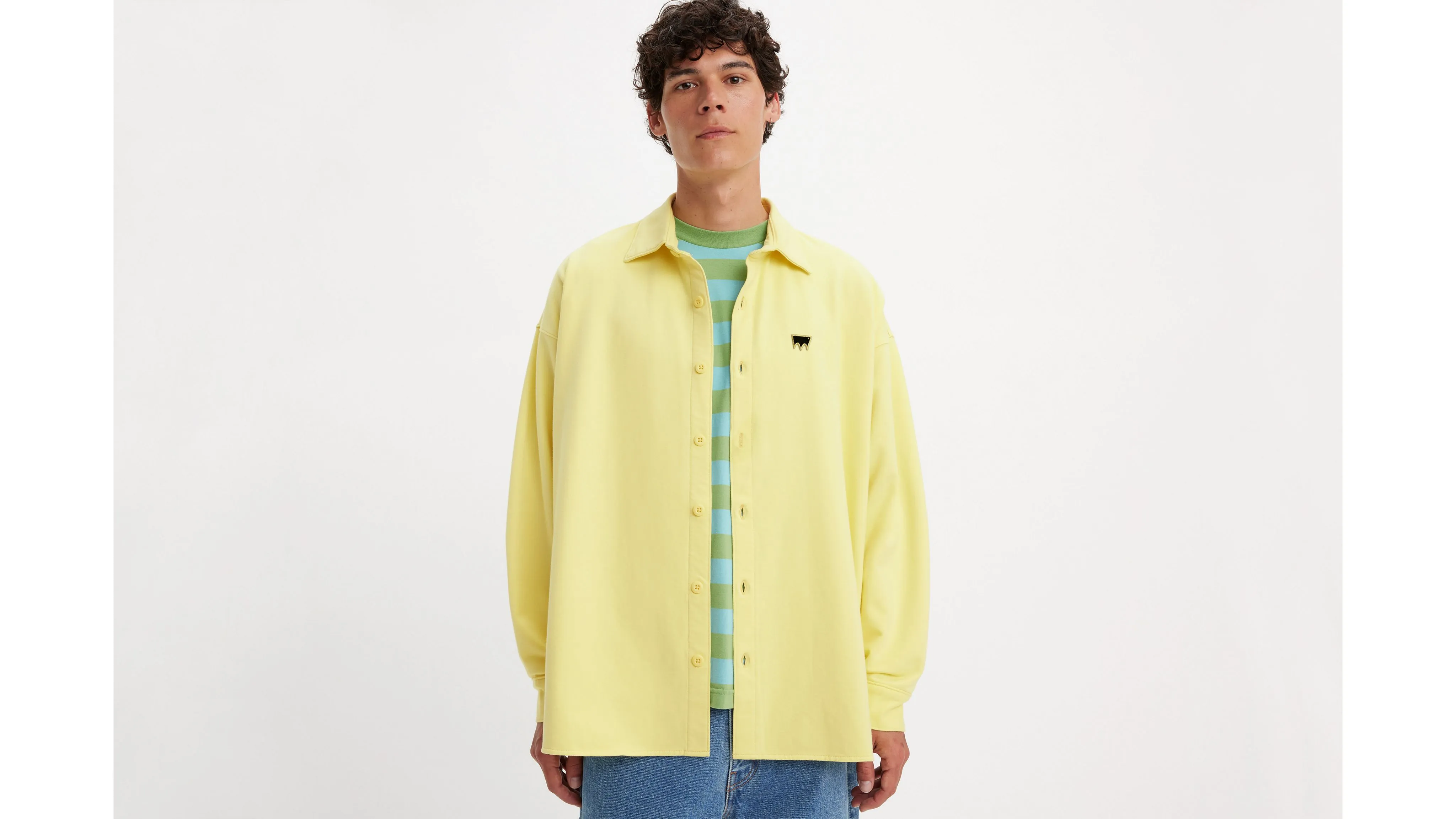 LEVI'S® SKATEBOARDING SUDADERA BUTTONUP FLEECE
