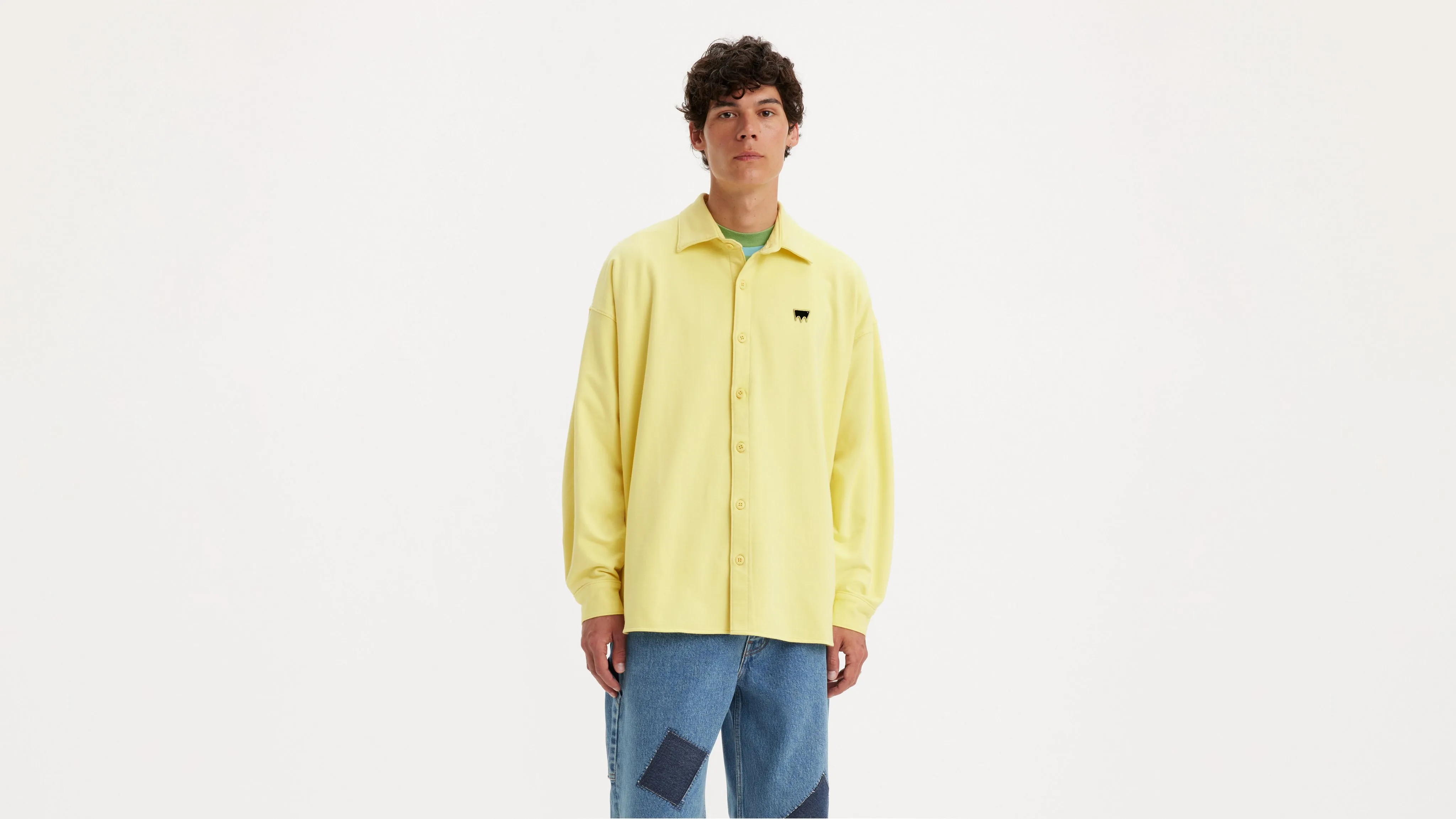 LEVI'S® SKATEBOARDING SUDADERA BUTTONUP FLEECE