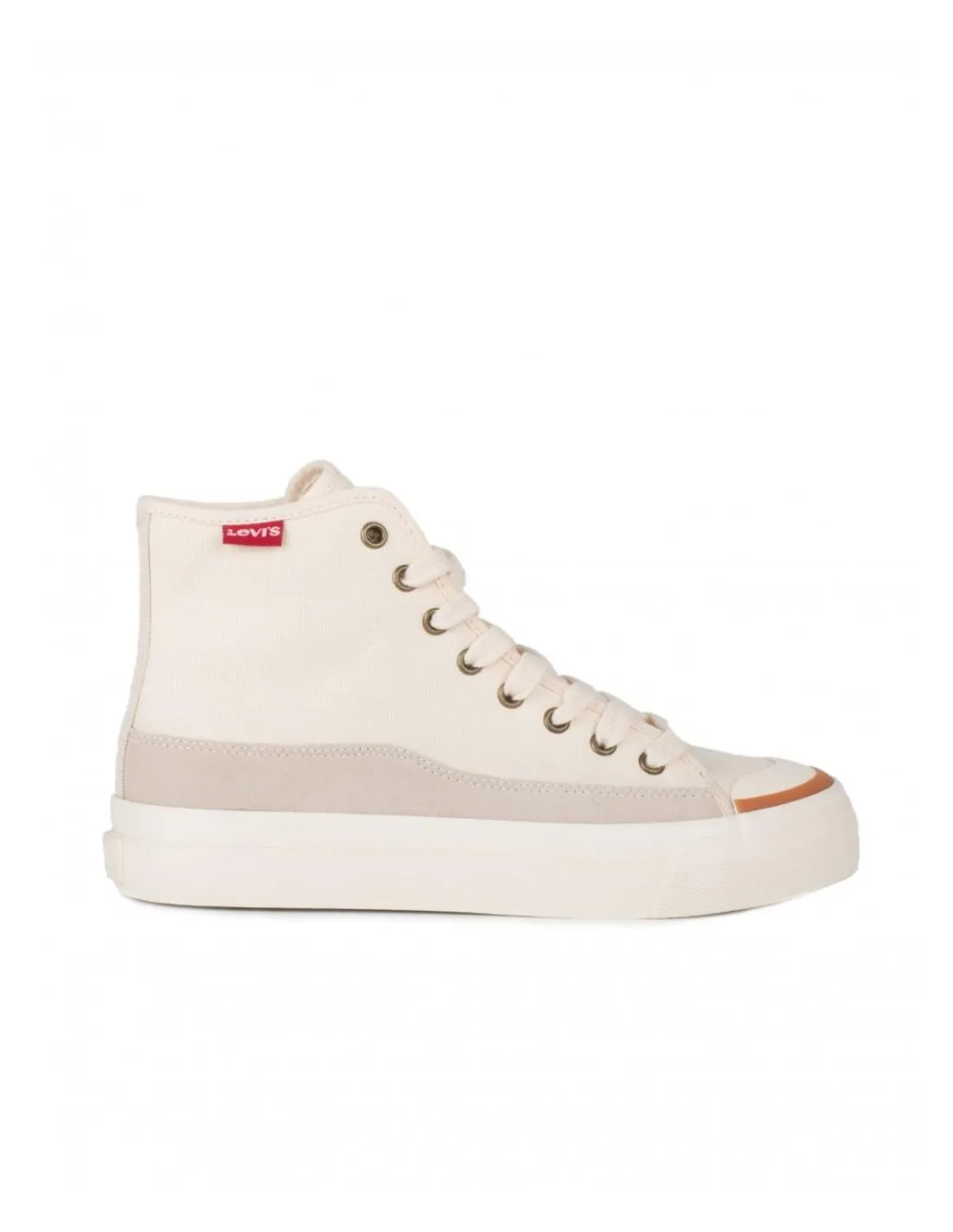 LEVIS Zapatillas Altas Beige