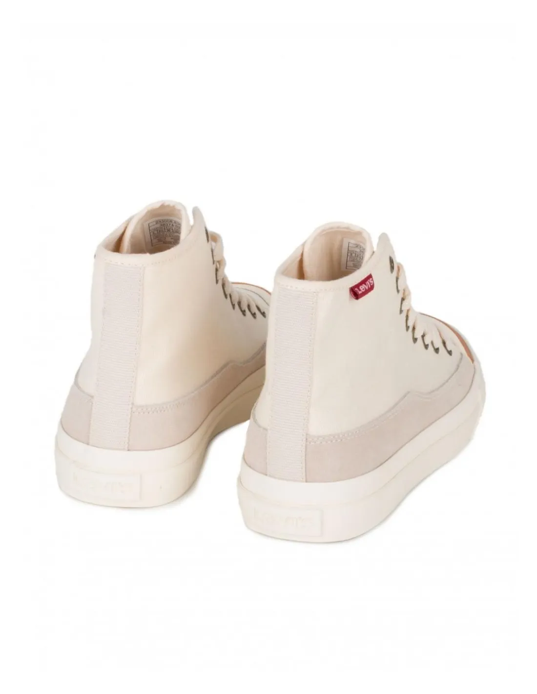 LEVIS Zapatillas Altas Beige