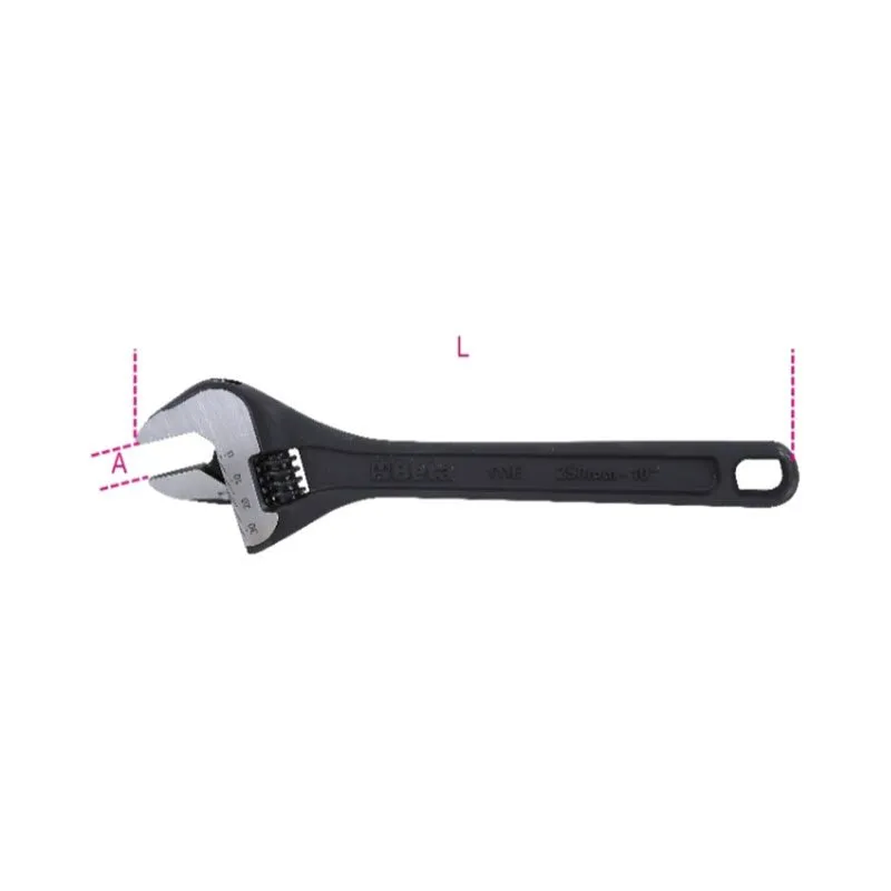 Llave ajustable fosfatada con escala 111EN