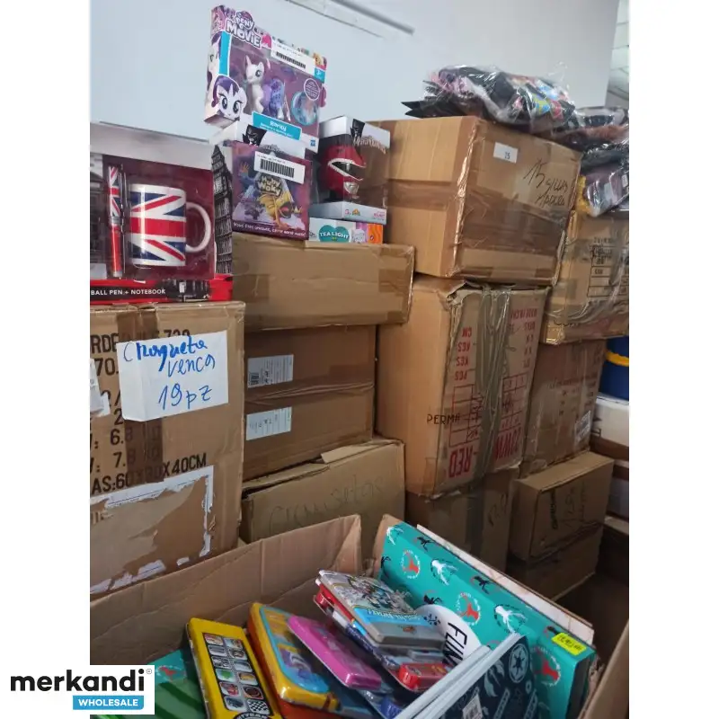 LOTES DE BAZAR  LIQUIDACIóN DE PRODUCTOS DE EUROPA | CAMIóN