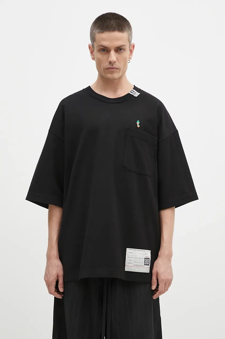 MAISON MIHARA YASUHIRO DUCK EMBROIDERY TSHIRT