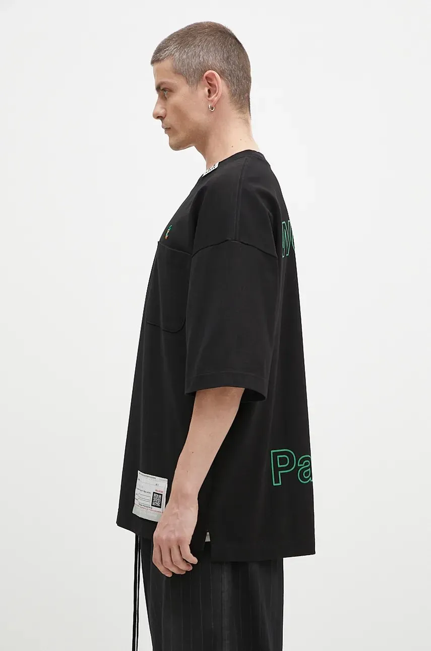 MAISON MIHARA YASUHIRO DUCK EMBROIDERY TSHIRT
