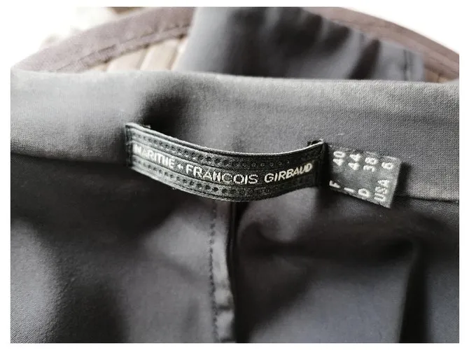 Marithé et François Girbaud traje de pantalon Gris antracita 