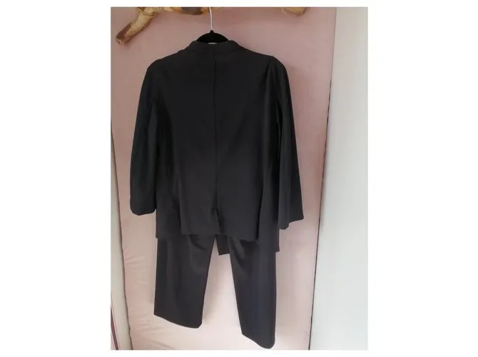 Marithé et François Girbaud traje de pantalon Gris antracita 
