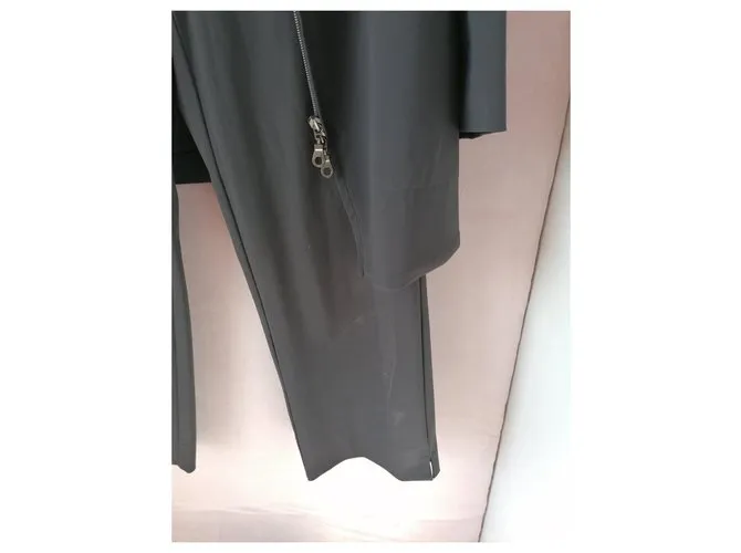Marithé et François Girbaud traje de pantalon Gris antracita 