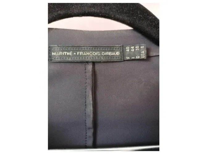 Marithé et François Girbaud traje de pantalon Gris antracita 