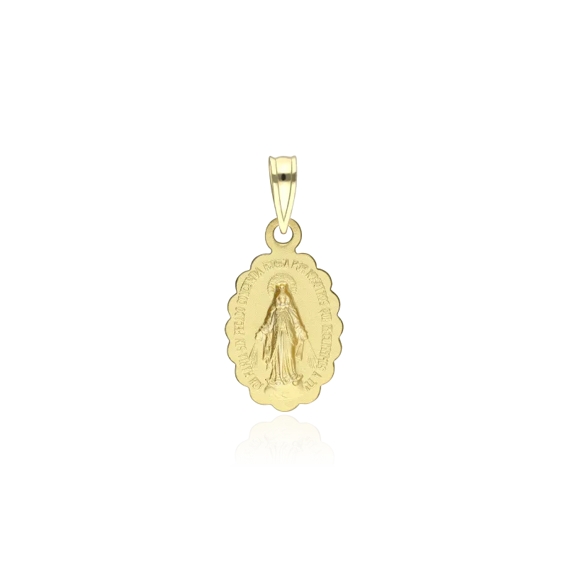 Medalla Virgen Milagrosa Oro 18k 0307426