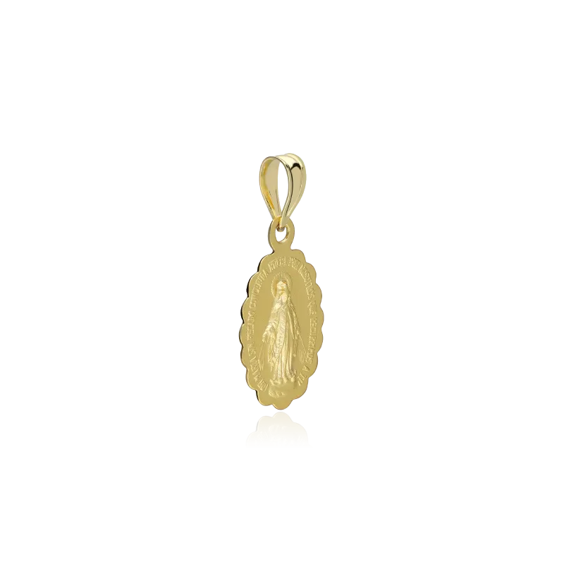 Medalla Virgen Milagrosa Oro 18k 0307426