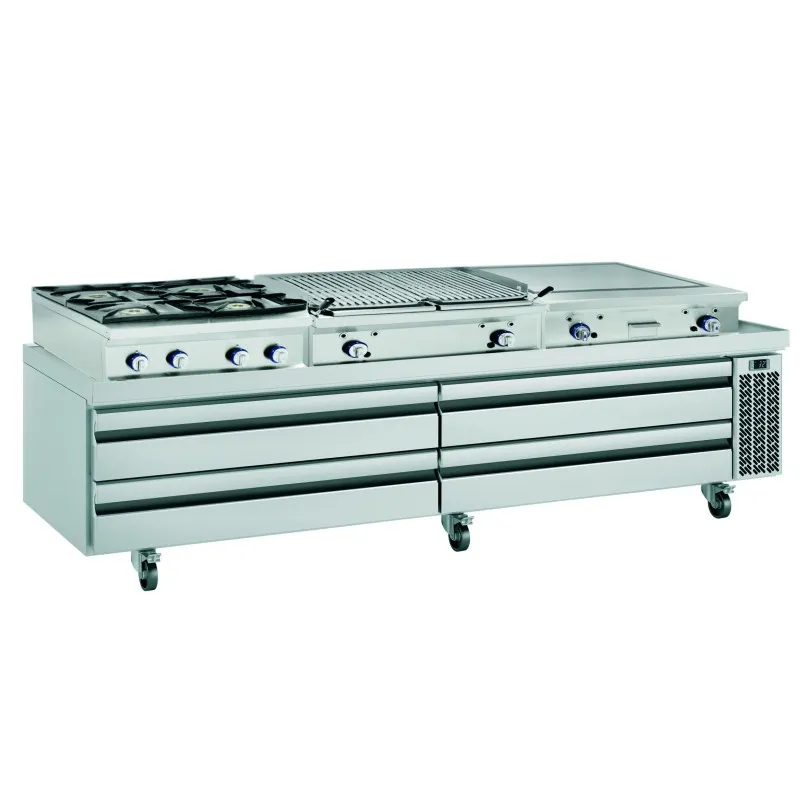 Mesa fría refrigeración línea americana MSG96 Infrico