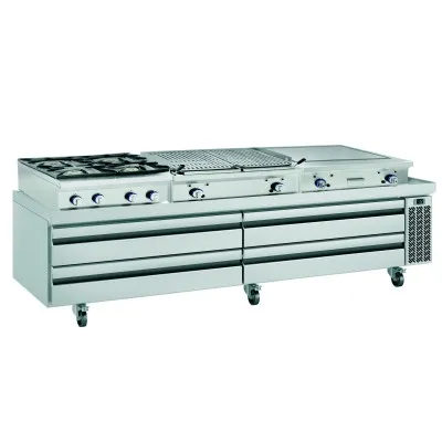 Mesa fría refrigeración línea americana MSG96 Infrico