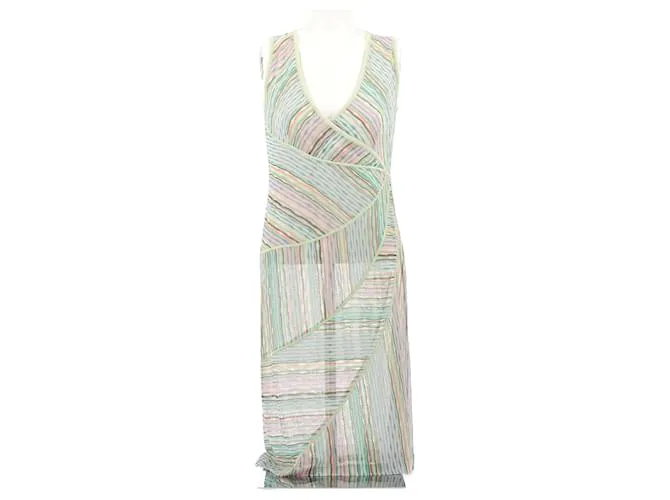 MISSONI Vestidos T.ÉL 40 poliéster Multicolor 