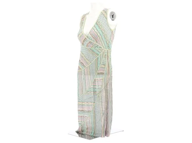 MISSONI Vestidos T.ÉL 40 poliéster Multicolor 