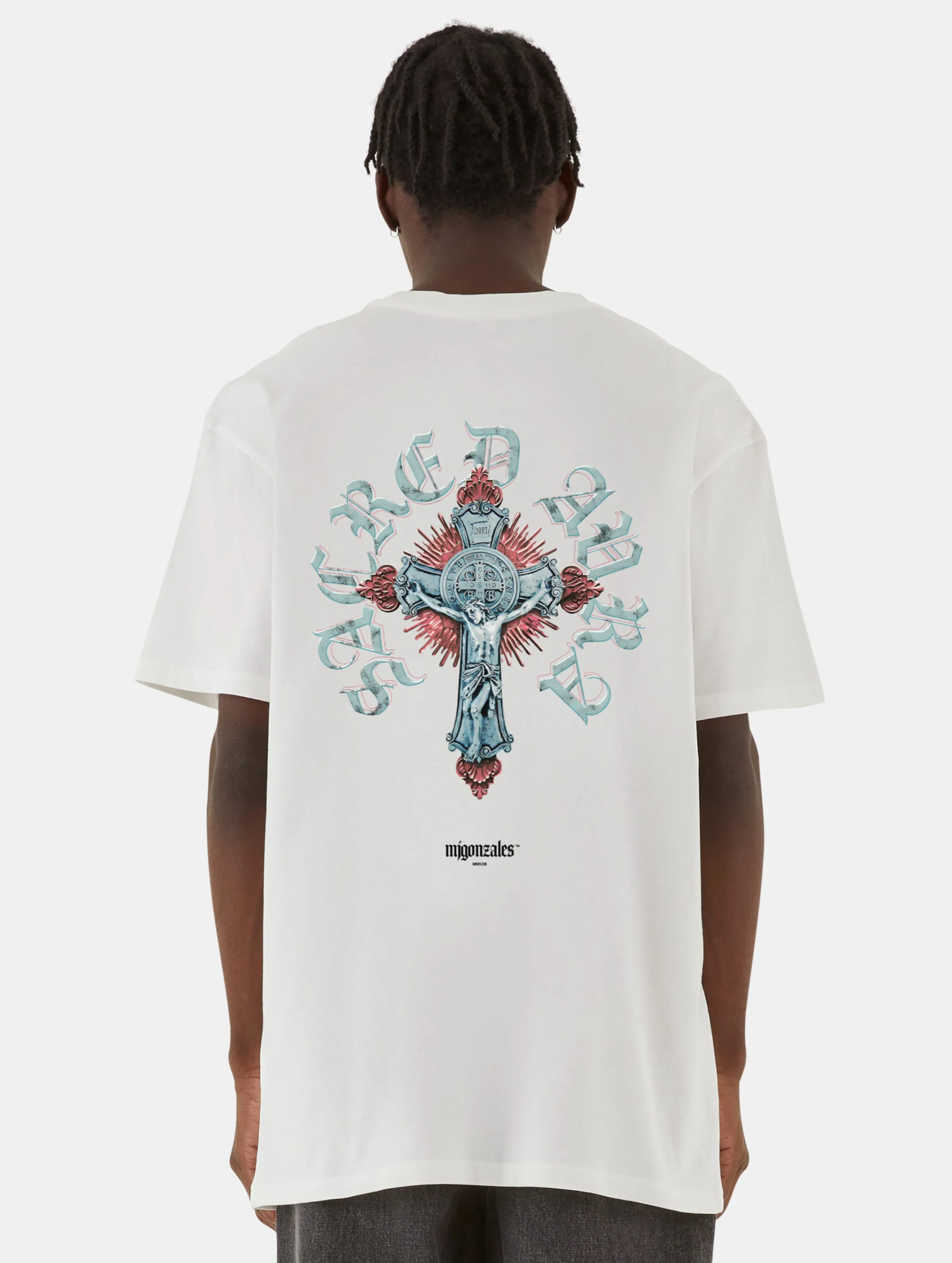 MJ GONZALES MJ GONZALES CROSS HEAVY OVERSIZED TSHIRTS