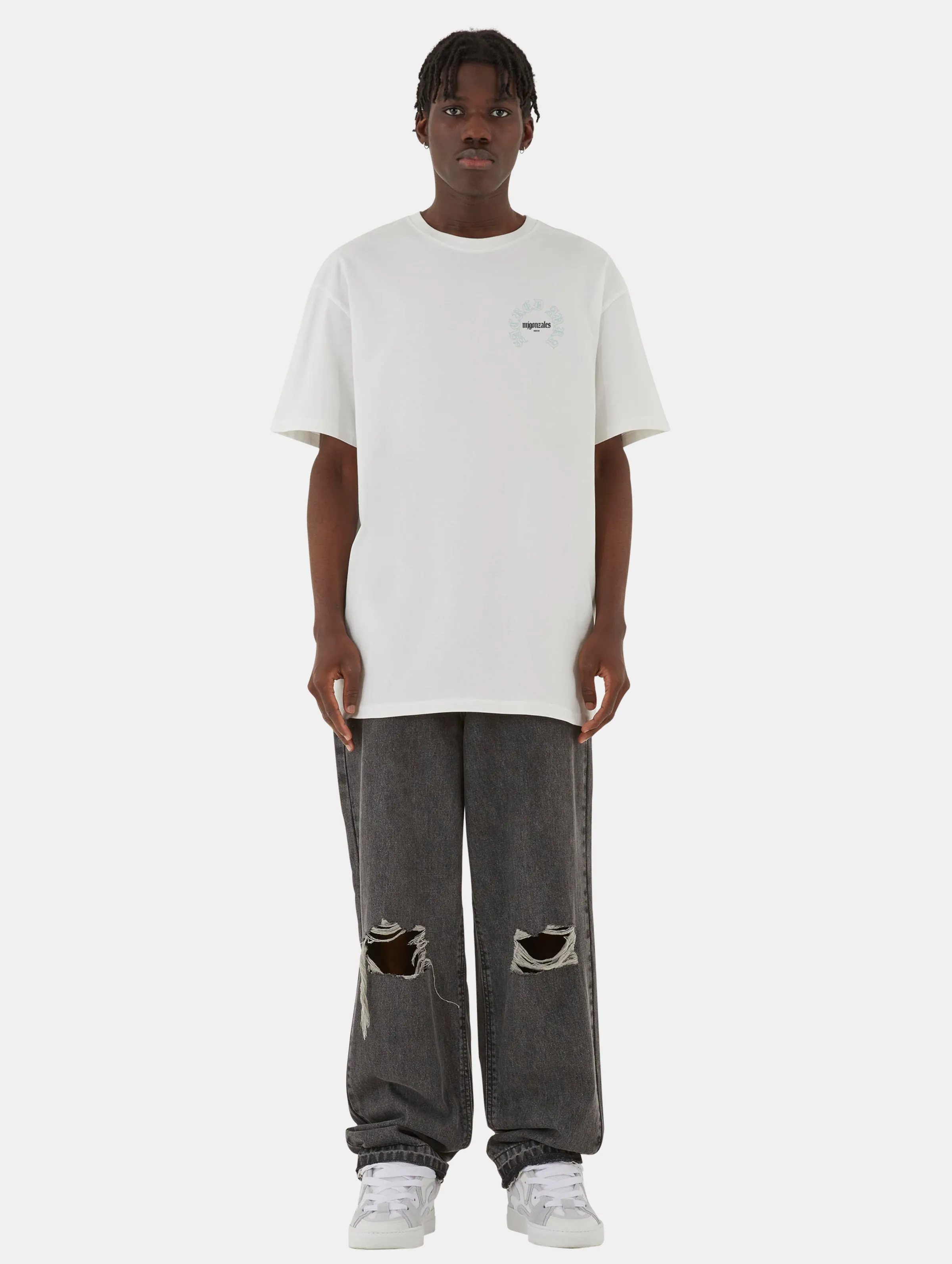MJ GONZALES MJ GONZALES CROSS HEAVY OVERSIZED TSHIRTS