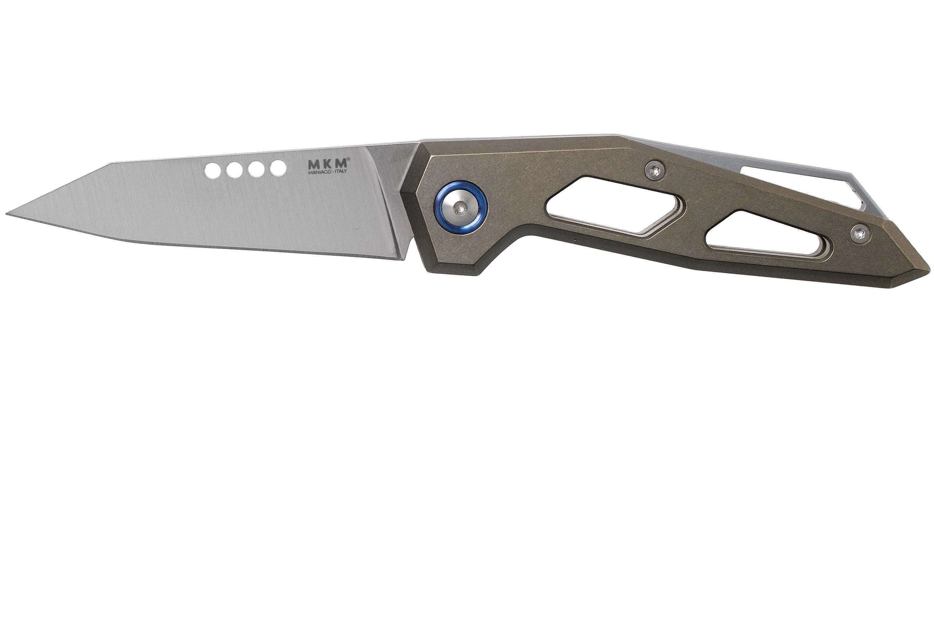 MKM EDGE EGTBR BRONZE STONEWASHED TITANIUM NAVAJA, GRACIUT DESIGN