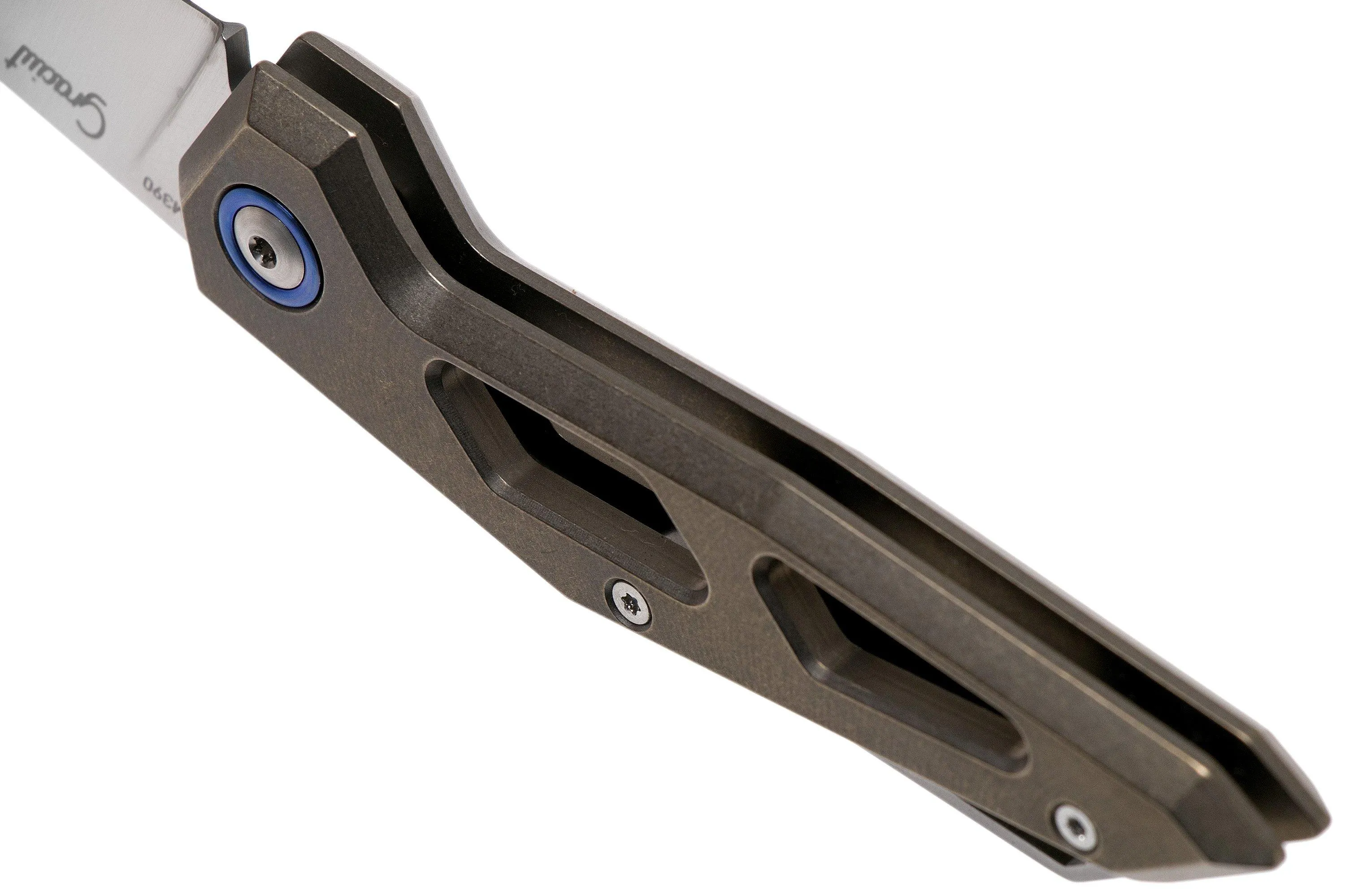 MKM EDGE EGTBR BRONZE STONEWASHED TITANIUM NAVAJA, GRACIUT DESIGN