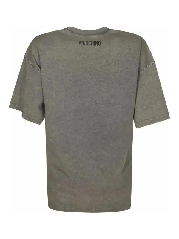 MOSCHINO CAMISETA  NEGRO
