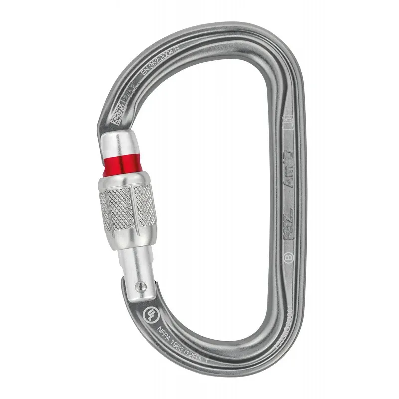 MOSQUETóN ASIMéTRICO LIGERO AM’D SCREWLOCK DE PETZL