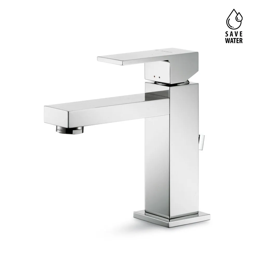 NEWFORM ERGOQ MEZCLADOR DE LAVABO CON DESAGÜE AUTOMÁTICO CROMO