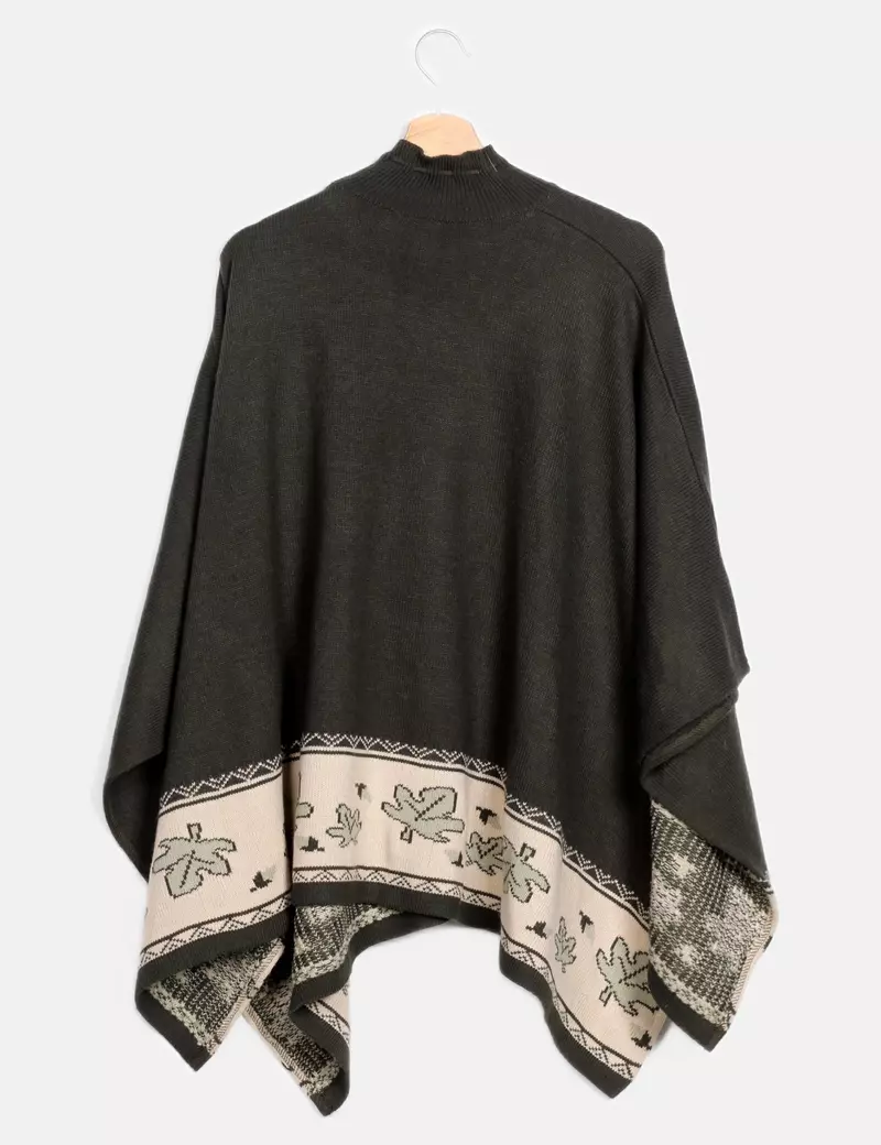 NoName Capa y poncho de punto