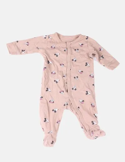 NoName pijama nude print Mickey Mousse