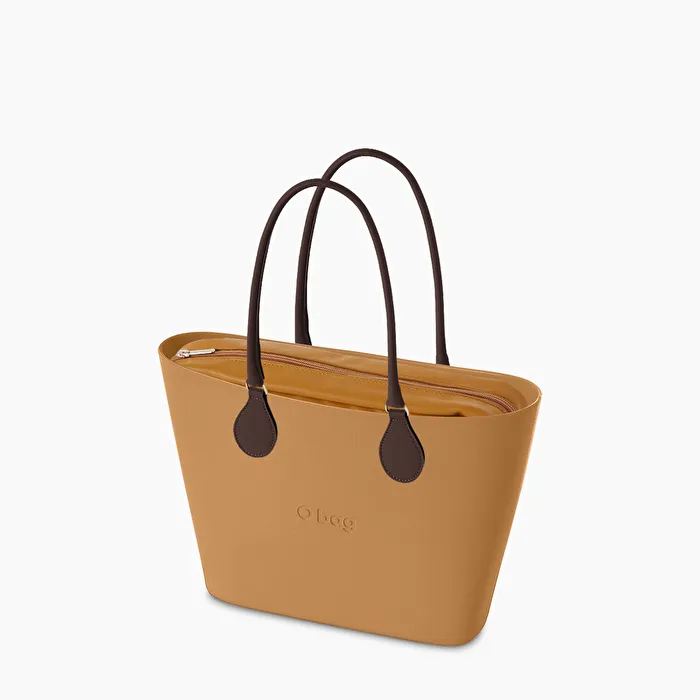 O bag urban galleta y marrón
