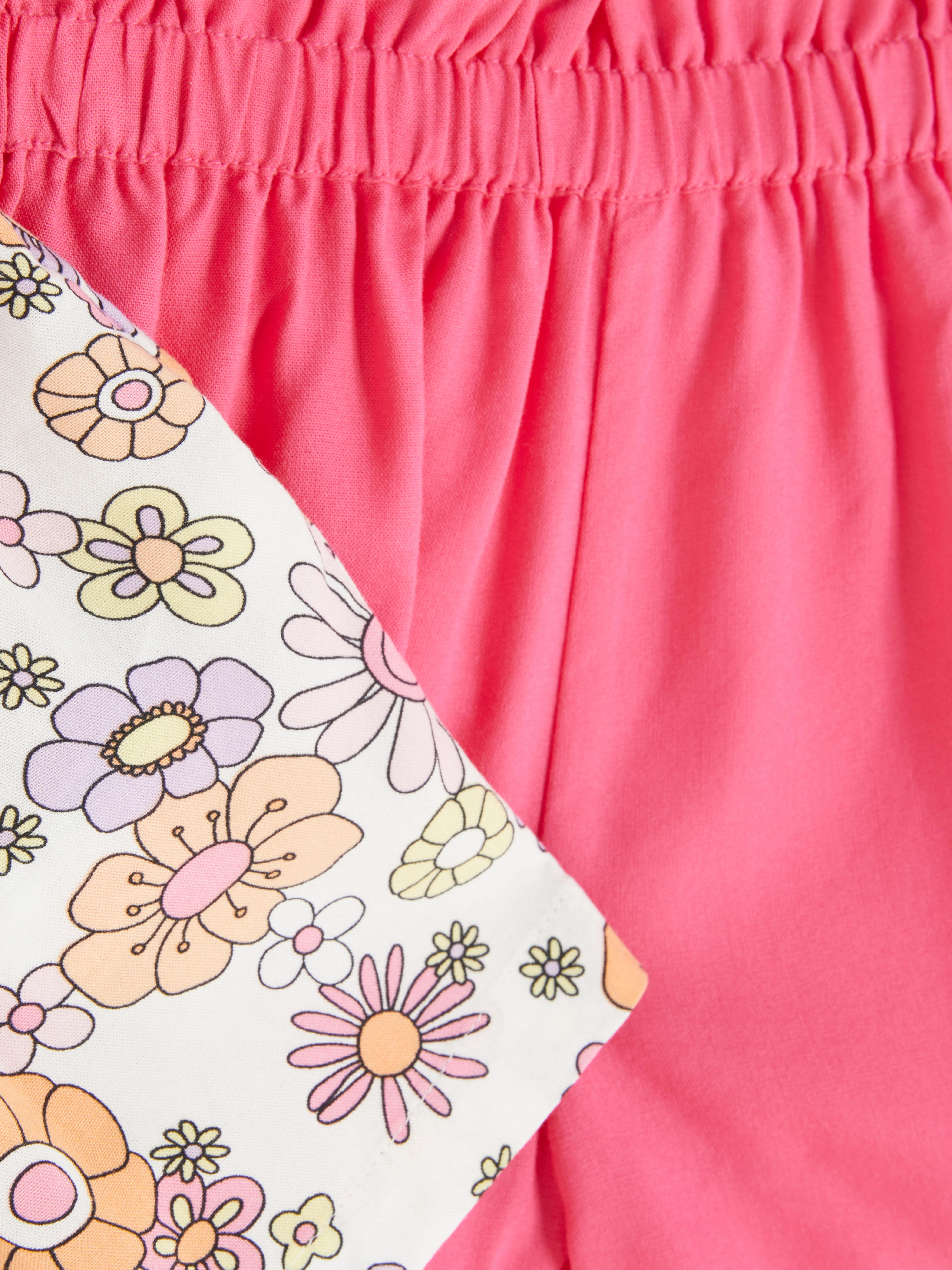 Pack de 2 pantalones cortos con cinturilla elástica