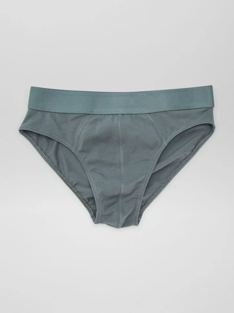 PACK DE 3 SLIPS  KAKI